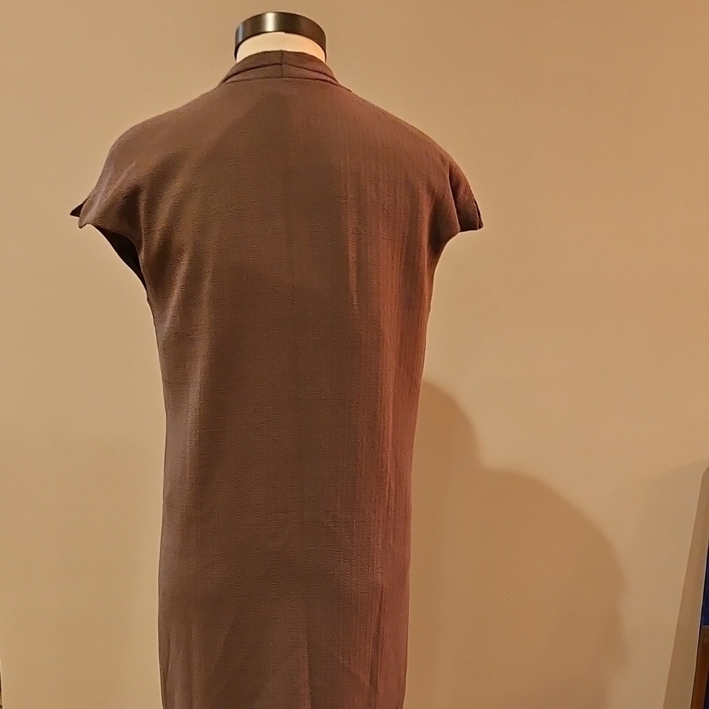 Carmen Marc Valvo Tan Dress - Picture 3 of 6